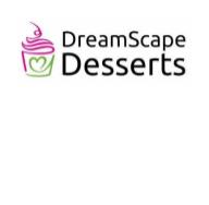 A logo of dreamscape desserts