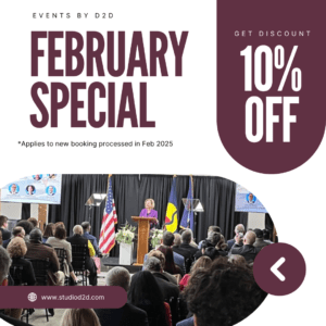 February special discount event announcement.